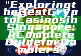 "Exploring the Best Crypto Casinos in Singapore: A Complete Guide for Gamblers"